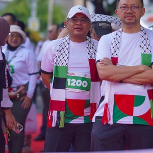 Race photo from WALK FOR PALESTINE
