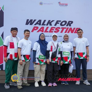 Race photo from WALK FOR PALESTINE