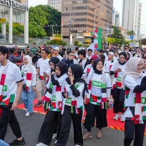 Race photo from WALK FOR PALESTINE