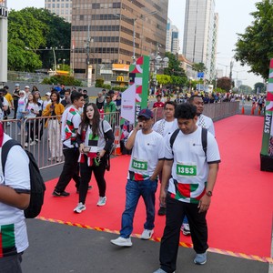 Race photo from WALK FOR PALESTINE