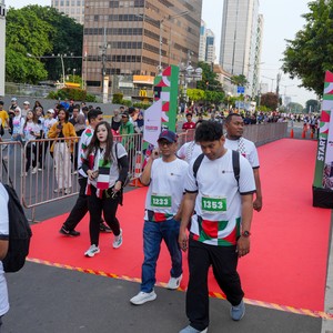 Race photo from WALK FOR PALESTINE
