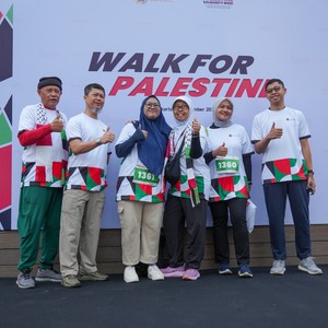 Race photo from WALK FOR PALESTINE