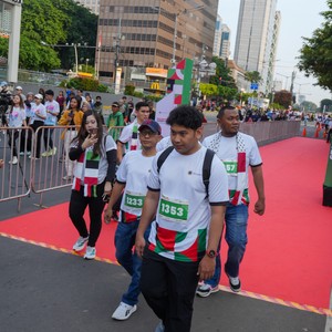Race photo from WALK FOR PALESTINE
