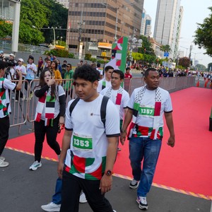 Race photo from WALK FOR PALESTINE