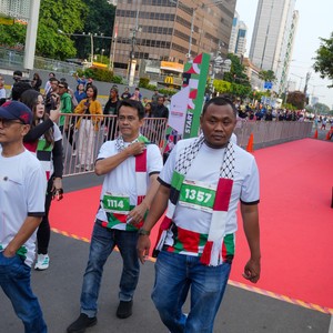 Race photo from WALK FOR PALESTINE