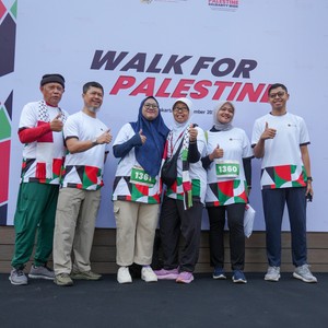 Race photo from WALK FOR PALESTINE