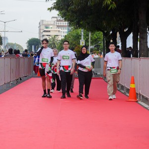 Race photo from WALK FOR PALESTINE