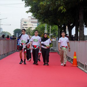 Race photo from WALK FOR PALESTINE
