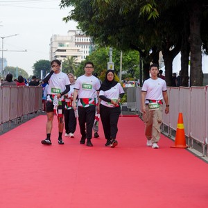 Race photo from WALK FOR PALESTINE