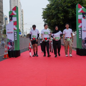 Race photo from WALK FOR PALESTINE