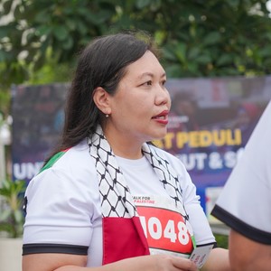 Race photo from WALK FOR PALESTINE