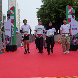 Race photo from WALK FOR PALESTINE
