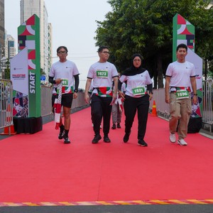 Race photo from WALK FOR PALESTINE