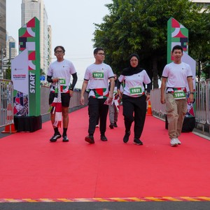 Race photo from WALK FOR PALESTINE