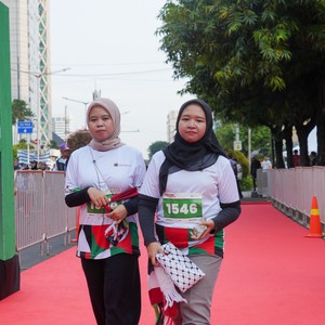 Race photo from WALK FOR PALESTINE
