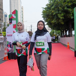 Race photo from WALK FOR PALESTINE
