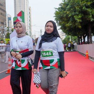 Race photo from WALK FOR PALESTINE