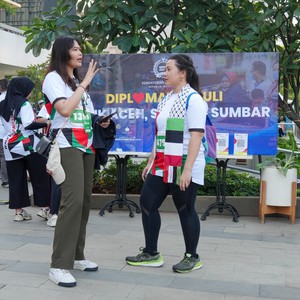 Race photo from WALK FOR PALESTINE