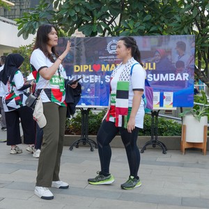 Race photo from WALK FOR PALESTINE