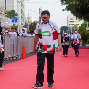 Race photo from WALK FOR PALESTINE