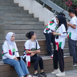 Race photo from WALK FOR PALESTINE