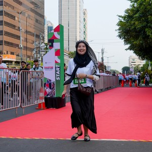 Race photo from WALK FOR PALESTINE