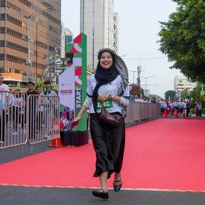 Race photo from WALK FOR PALESTINE