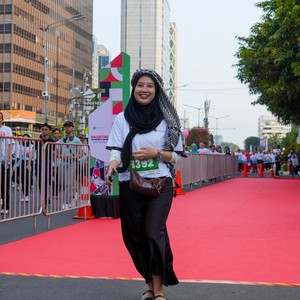 Race photo from WALK FOR PALESTINE