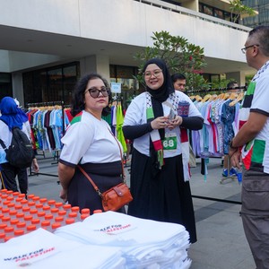 Race photo from WALK FOR PALESTINE