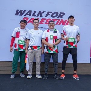 Race photo from WALK FOR PALESTINE