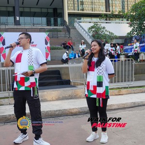 Race photo from WALK FOR PALESTINE