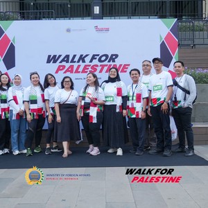 Race photo from WALK FOR PALESTINE