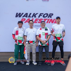Race photo from WALK FOR PALESTINE