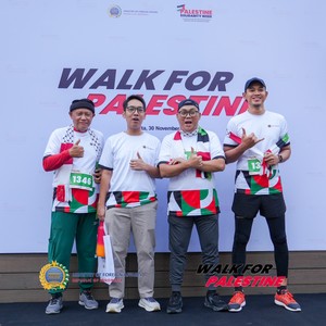 Race photo from WALK FOR PALESTINE
