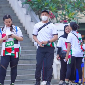Race photo from WALK FOR PALESTINE