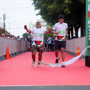 Race photo from WALK FOR PALESTINE