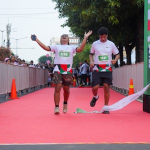 Race photo from WALK FOR PALESTINE
