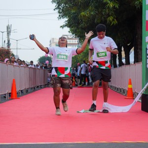 Race photo from WALK FOR PALESTINE