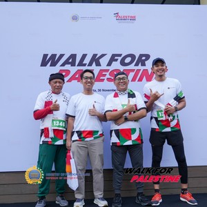 Race photo from WALK FOR PALESTINE