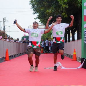 Race photo from WALK FOR PALESTINE