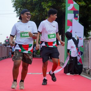Race photo from WALK FOR PALESTINE