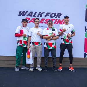 Race photo from WALK FOR PALESTINE