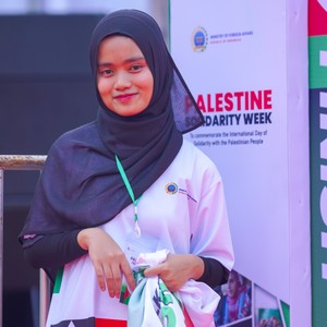 Race photo from WALK FOR PALESTINE