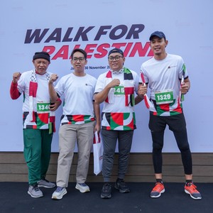 Race photo from WALK FOR PALESTINE