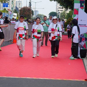 Race photo from WALK FOR PALESTINE