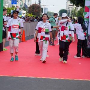 Race photo from WALK FOR PALESTINE