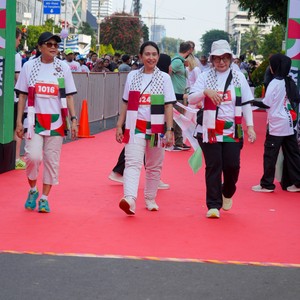 Race photo from WALK FOR PALESTINE
