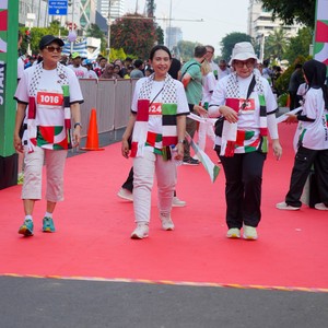 Race photo from WALK FOR PALESTINE