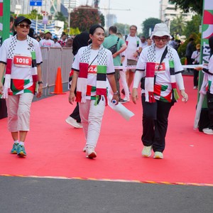 Race photo from WALK FOR PALESTINE