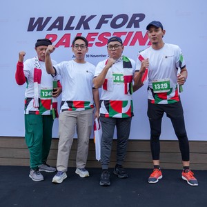 Race photo from WALK FOR PALESTINE